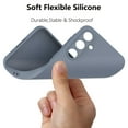 thumbnail image 3 of Takfox Silicone Case for Samsung Galaxy A55 5G Case Gel Rubber Full Body Protection Anti-Shock Cover Case Drop Protection 6.6 inch-Gray, 3 of 10