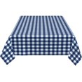 thumbnail image 6 of Rectangle Tablecloth 60x102 Inch, Royal Blue Tablecloth Rectangle Water Resistant Spill Proof Table Cloth Holiday Tablecloth for Kitchen Dining Picnic Party Home Decoration, 6 of 8