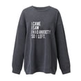 thumbnail image 2 of Gibobby Casual Sudadera para Mujer Sudaderas de Halloween para mujer playera casual de manga larga(Gris,CH), 2 of 3