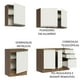 thumbnail image 4 of Cocina Integral MADESA Glamy 180cm Marrón/Blanco, 4 of 5