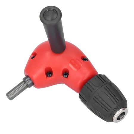

Keenso 90 Degree Right Angle Drill Adapter 3 Jaw Chuck Right Angle Bend Extension Attachment Repair Tool