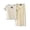b3-Beige, variant on KPOPLK Cute Kids Outfits Girls Cartoon Print Short Sleeve Pajamas Set Lightweight Elastic Waist Sleepwear Jammies Casual Home Clothes(6-12 Months,Blue)