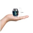 thumbnail image 3 of Dragonfly Small Urns For Human Ashes Keepsake Mom, Mini Urns For Human Ashes Women And Men, Little Blue Cremation Urn For Male, frog Urn For Adults Funeral, 3inch, 3 of 7