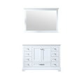 thumbnail image 3 of Lexora Home Dukes 48" Single Vanity with Mirror in White, 3 of 8