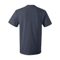 thumbnail image 4 of COUVER Durable High Density Cotton Heavyweight T Shirt J Navy Large (Mens), 4 of 5