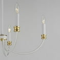 thumbnail image 4 of 11375WWTGL Maxim Lighting Charlton - 5 Light Chandelier In Traditional Style-22 Inches Tall and 26 Inches Wide     -Traditional Installation, 4 of 5