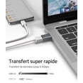 thumbnail image 5 of Adaptador USB C a USB Paquete de 2 Adaptador USB C Macho a USB3 Hembra, Adaptador USB C Compatible con MacBook Pro/Air 2021 iMac iPad Mini 6/Pro, 5 of 5