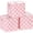 Pink Checkerboard-S/11 x 11 x 11"/3-Pack, variant on Square Cubic Storage Bins Black Checkerboard S/11 x 11 x 11"/3-Pack