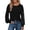 Black, variant on Women's Long Sleeve Shirts Dressy Lace Fall Tops Trendy Business Casual T-Shirts Cute Work Outfits Blouses