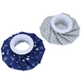 thumbnail image 3 of Ice Cold Bag, 2pcs Relieve Pain Empty Ice Bag Large Opening Cold Hot Compress  for Forehead for Home Use, 3 of 8