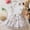 White, variant on ITSAME Baby Girls Tutu Dress, Flutter Ruffle Crewneck Cute Bow Summer Fashion Puffy Tulle Princess Dress White 12-18M