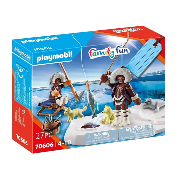 Set de Regalo Pescador en el Hielo PLAYMOBIL