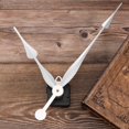 thumbnail image 4 of Hicarer High Torque Long Shaft Clock Movement Mechanism with 12 Inch Long Spade Hands (Silver), 4 of 5
