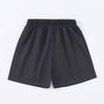 thumbnail image 6 of Scyoekwg Shorts For Boys Solid Color Comfy Elastic Waist Leisure Sports Shorts Leisure Baggy Pants Summer Fashion Black 10-11 Years, 6 of 7