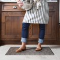 thumbnail image 5 of Newlife By Gelpro Antifatiga Designer Comfort Kitchen Floor Mat 20X32 Trellis Walnut Superficie Resistente A Las Manchas Con Núcleo De Espuma Ergonómica De 3/4 De Espesor Para Salud Y Bienestar, 5 of 5