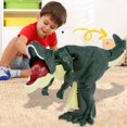 thumbnail image 3 of Control Dinosaur Toys Press Creative Tyrannosaurus Rex Toys with Swaying Head Funny Rocking Realistic Dinosaur Decompression Toy for Kid Gift, 3 of 9