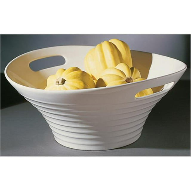 Ten Strawberry Street Oslo - 16 Inch Deep Handled Bowl