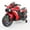 Red, variant on AJOOSOS Electric Motorcycle for Kids 3-5 Years Old, 4 MPH Max Speed, 12V 7AH Battery Powered, LED Lights, Bluetooth Music, Red