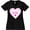AB-Black, variant on Inktastic Mimi Pink Valentine Hearts Women's Plus Size V-Neck T-Shirt