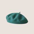 thumbnail image 1 of LinYooLi Hot Selling Autumn And Winter Wool Beret For Girls, Artistic And Retro, Versatile Korean Version Painter Hat, English Solid Color Felt Hat, 1 of 9