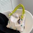 thumbnail image 4 of Bolso cruzados para mujer Creative Y2K Bolso con cremallera para fiesta de verano (blanco), 4 of 8