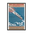 thumbnail image 6 of New York to the Mediterranean in Second Class by the Nagazione Generale Italiana, 1932. Framed Vintage Travel Poster, 6 of 11