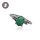 thumbnail image 4 of Anillo de plata para mujer, anillos de moda portátiles, regalos para novia, joyería decorativa, propuesta de boda, compromiso informal Ropa, zapatos y accesorios Miscelánea Verde Tamaño 8 Jumpingount AP011197-15, 4 of 6