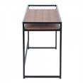 thumbnail image 4 of Topcobe Bureau d'Ordinateur Table de Travail de Table d'Ordinateur Portable à 2 Niveaux, Bureau d'Ordinateur Portable Moderne pour Bureau à Domicile, Noyer, 4 of 8