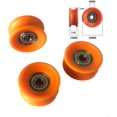 thumbnail image 2 of HUGFEGWE 5 Pcs 6x30x13mm Poulie de Guidage en Nylon Rainure en U Roulement à Rouleau, 626 Roulement Intérieur CJB91-14253, 2 of 5