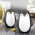 thumbnail image 7 of Yooshoverk Penguin Bottle Opener & Novelty Bar Tool Stainless Steel - Cute Push Down Cap Remover for Beer, Soda - Fridge Magnet Base for Kitchen, Party Accessory, 7 of 7