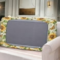 thumbnail image 3 of ZUXONGSY Sunflower Couch Cushion Covers Sofa Cushion Dust Cover Spandex Couch Seat Cushion Slipcover-M Stretchable Furniture Covers Lightweight Sofa Couch Cover for Dogs Cats and Children, 3 of 5