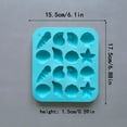 thumbnail image 5 of Silicone Chocolate Candy Molds Shell Starfishes Shape For Baking Decorations, 5 of 11