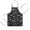 Black Halloween Bat, variant on Black Halloween Bat Silhouettes Kids Aprons for Girls and Boys,Adjustable Neck Strap Toddler Aprons for Kids Cooking Baking,23.6"x19"