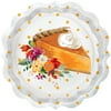 The Pioneer Woman Fall Pumpkin Pie Polka Dot Paper Dessert Plates, 8", 12 Count