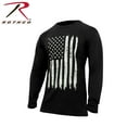 thumbnail image 2 of Rothco US Flag Long Sleeve T-Shirt - Black, 2 of 2