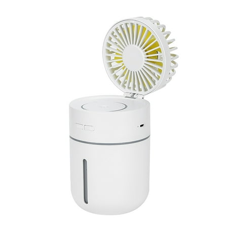 

STEADY Household Sprayable Small Fan Shaking Head Small USB Electric Fan White
