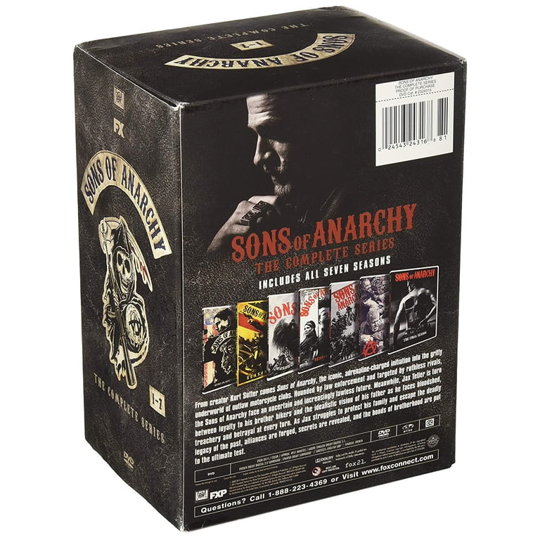 Sons of Anarchy: The Complete Series Seasons 1-7 DVD Box Set