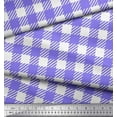 thumbnail image 2 of Soimoi Silk Fabric Gingham Check Print Fabric by Yard 42 Inch Wide, 2 of 3