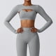 thumbnail image 1 of Camisola deportiva para Yoga, chal de manga larga, Top para Yoga, Fitness, Yop, gimnasio, Push Up, Top de entrenamiento, bata deportiva para correr, 1 of 5