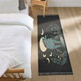 thumbnail image 2 of WOBOGO The Moon Fox Bedside Long Rug Delicate and Soft Modern Indoor Area Decor Non Slip Carpet for Bed Room Corridor Entrance Balcony, 2 of 8