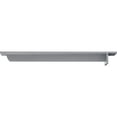 thumbnail image 4 of Ekena Millwork 3"W x 20"D x 2"H Heaton Hidden Support Steel Bracket w/ 16" Support Depth, Hammered Light Blue, 4 of 11