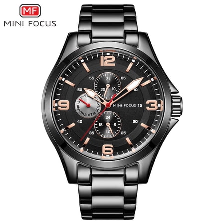 Men s Watches Men s Wristwatch Quartz Wrist Watch Men Waterproof Stainless Steel