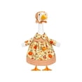 thumbnail image 2 of Fmbmuo 23 Inch Thanksgiving Harvest Porch Goose Costume Set Fall Garden Yard Weatherproof Decor,Yellow, 2 of 5
