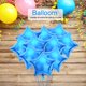 thumbnail image 5 of Globo plateado, 10 globos decorativos de cinco estrellas de 10 pulgadas, globo de papel de aluminio, el mejor de su clase Jadeshay A, 5 of 7