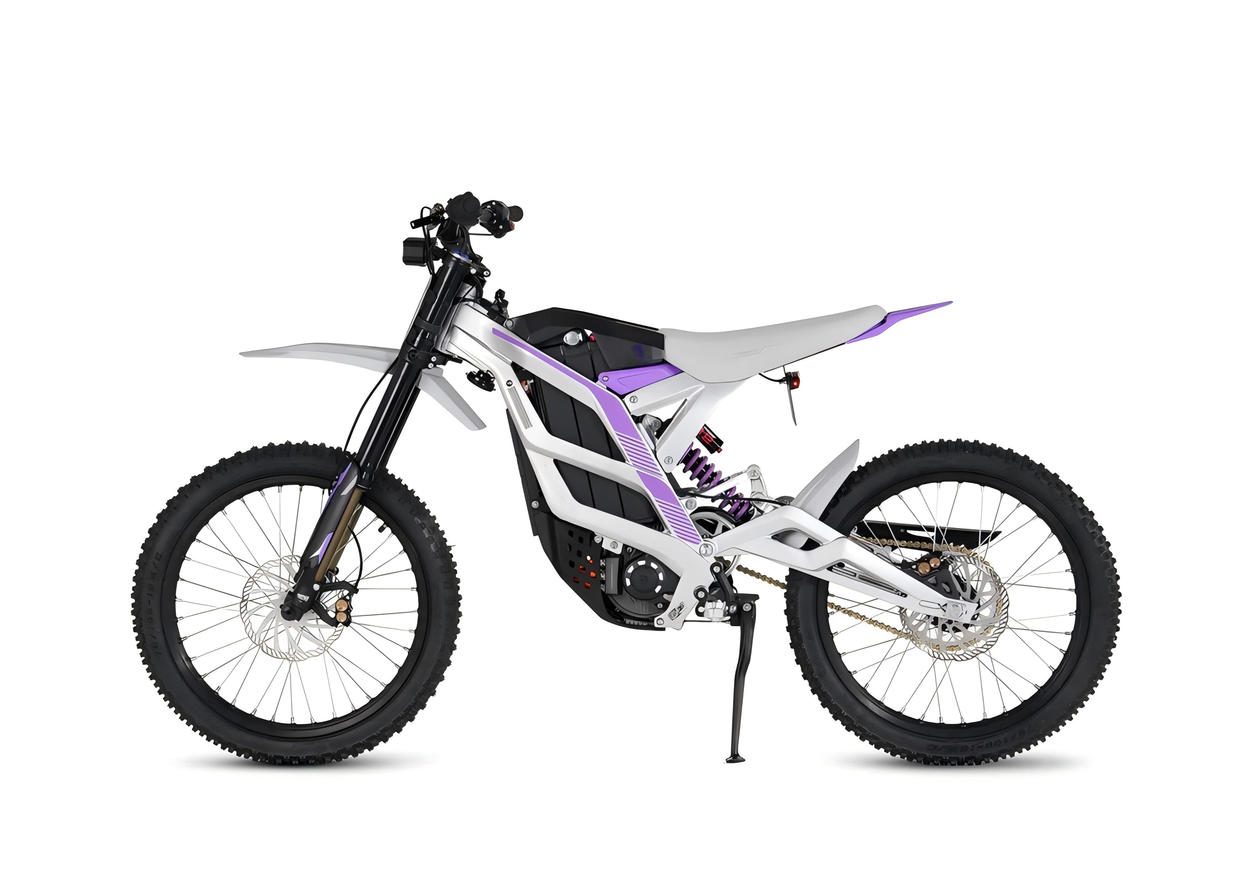 orzelebike 72V35Ah 10000W Electric Dirt Bike White