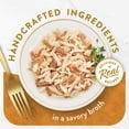 thumbnail image 2 of (4 pack) Purina Fancy Feast Appetizers Wet Cat Food, Chicken & Shredded Beef in Broth, 1.1 oz Trays, 2 of 8