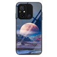 thumbnail image 1 of Funda para teléfono Yuxing Xiaomi Redmi 11A 4G/12C 4G de vidrio templado PC TPU estampado de patrones Blanco, 1 of 5
