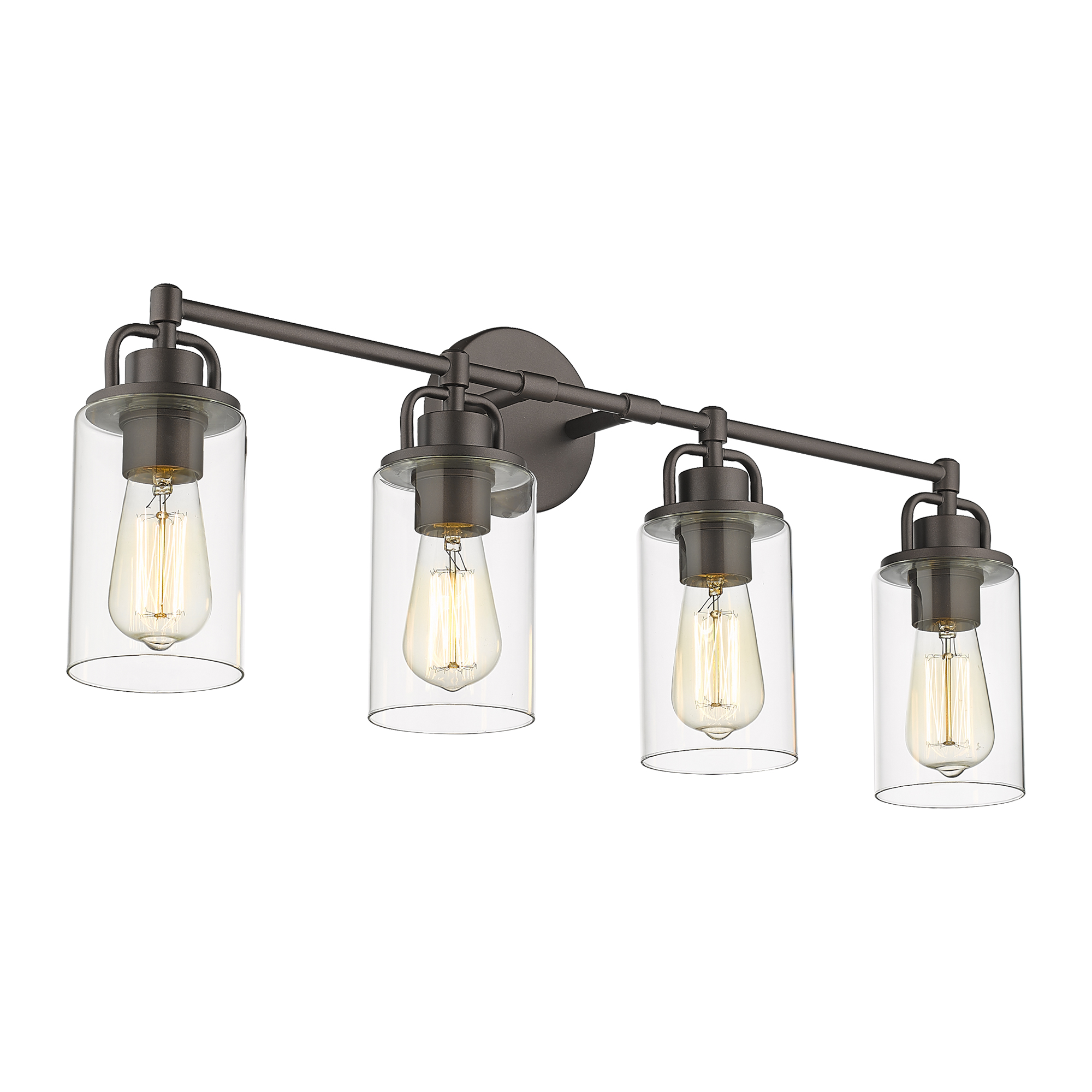 4Light Bathroom Vanity Light Fixtures Over Mirror Lighting for