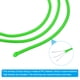 thumbnail image 4 of Cuerda D Loop de Arquería 2 FT, Paquete de 2 Cuerdas D Loop para Cuerda de Arco Verde, 4 of 7