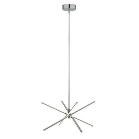 

JAXP24L30D1PC-AFX-Jaxx - 4 Light Pendant Polished Chrome Black Finish